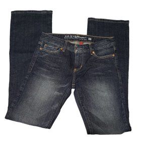 CT178a Guess Ladies Stretch Carla Flare Jeans Size 27